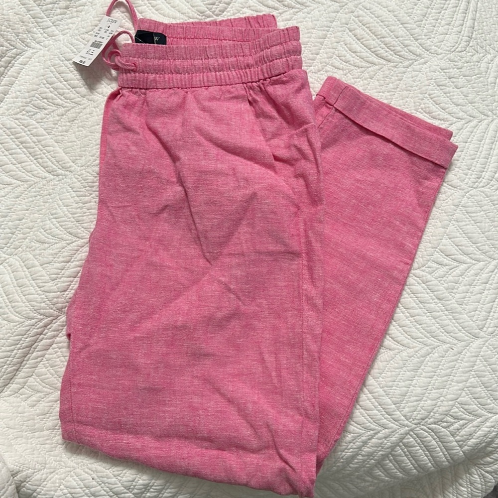 NWT J.Crew women’s linen pants
